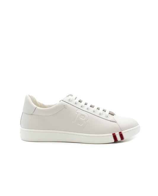 BALLY ASHER WHITE CALF PLAIN