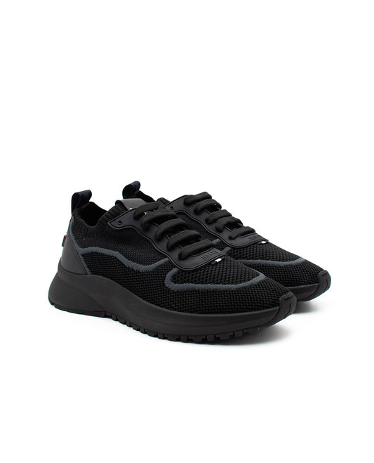 BALLY DAVYN BLACK MIX POLYESTER FABRIC