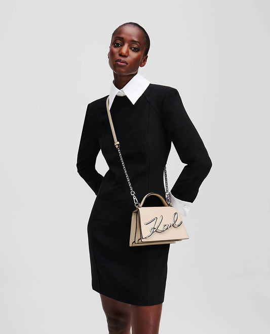 K/SIGNATURE 2.0 SM CROSSBODY BAG - TRENCH BEIGE