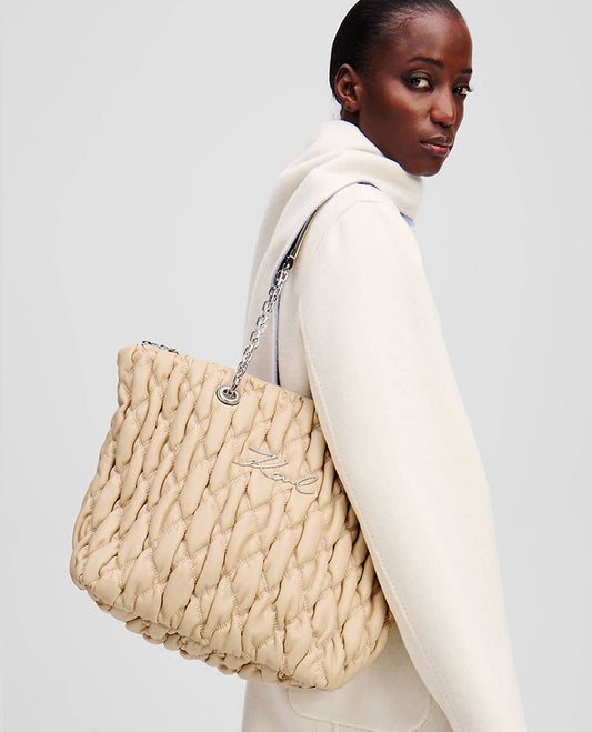 K/SIGNATURE KUILT TOTE