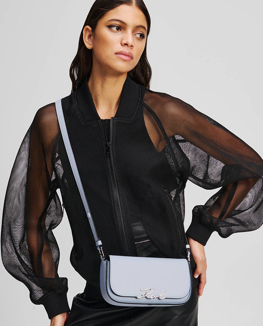 K/SIGNATURE TWO-WAY CROSSBODY BAG - KENTUCKY BLUE