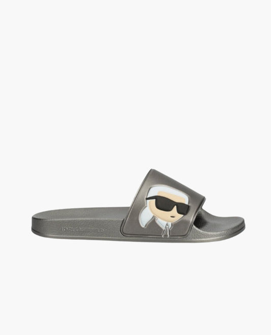 KARL LAGERFELD KONDO NFT SLIDE DARK METAL
