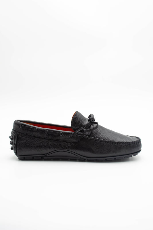 TESSITORE MENS DRIVER SHOE - BLACK