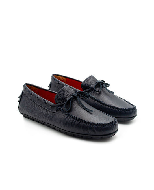 TESSITORE MENS DRIVER SHOE - NAVY