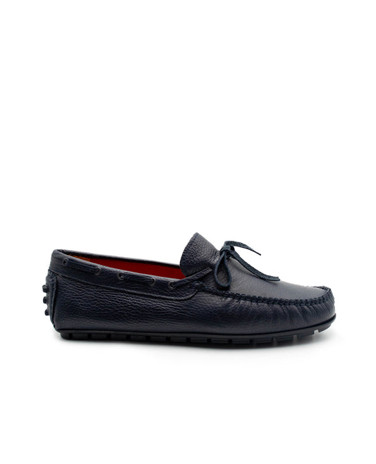 TESSITORE MENS DRIVER SHOE - NAVY