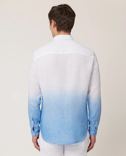 HARMONT&BLAINE GRADIENT PRINT SHIRT