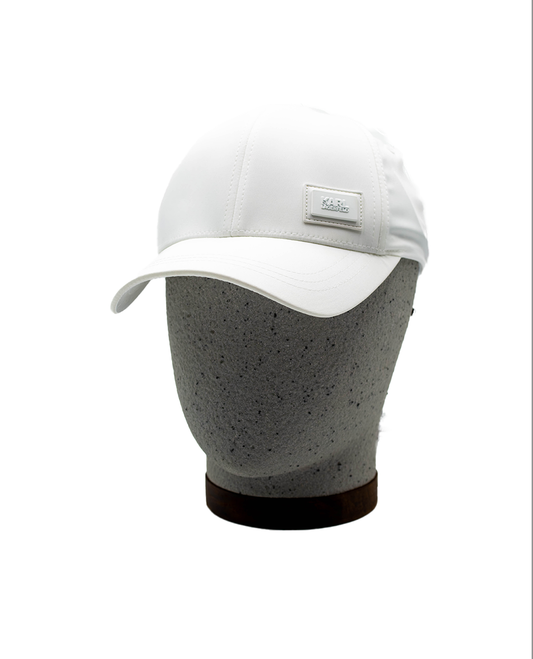 KARL LAGERFELD WHITE CAP WITH METAL