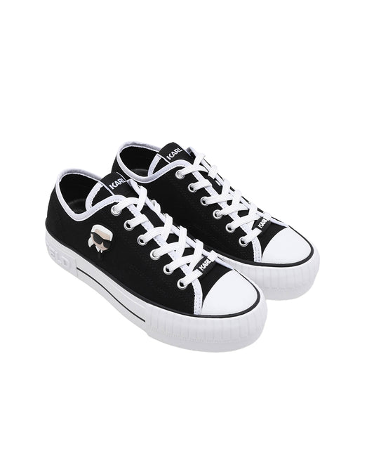 KARL LAGERFELD KAMPUS MAX NFT PATCH LO LACE (BLK)