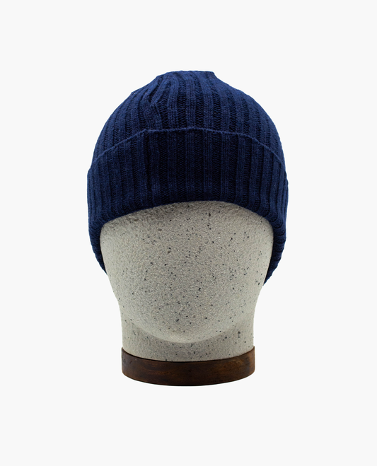 BISSOLI NAVY BEANIE