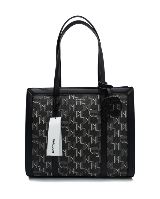 Karl lagerfeld ikonik canvas bag on sale